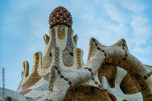 Park Güell in Barcelona Spain