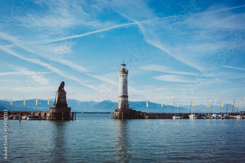 lindau germany lake port lighthouse