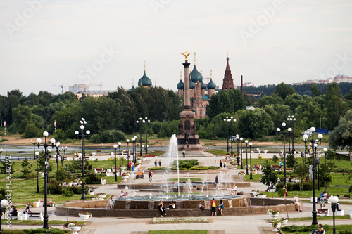 Yaroslavl city, Russia. Arrow photo