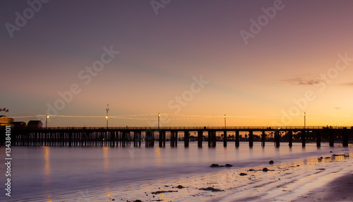 Santa Barbara Pier Sunset