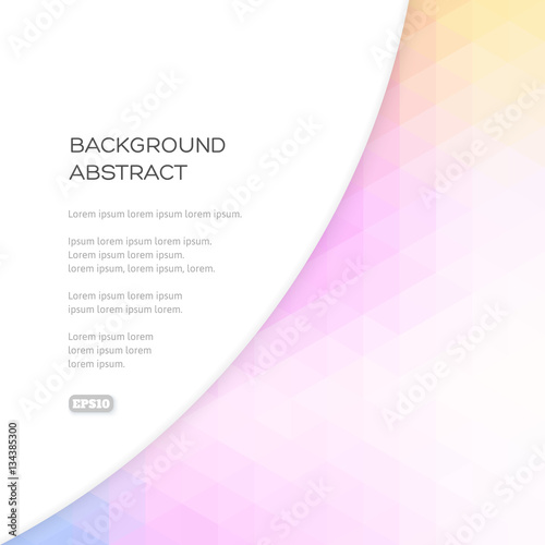Abstract pattern of geometr...