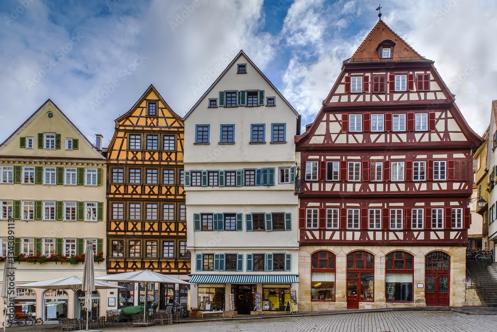 Historical Houses in Tubingen, Germany