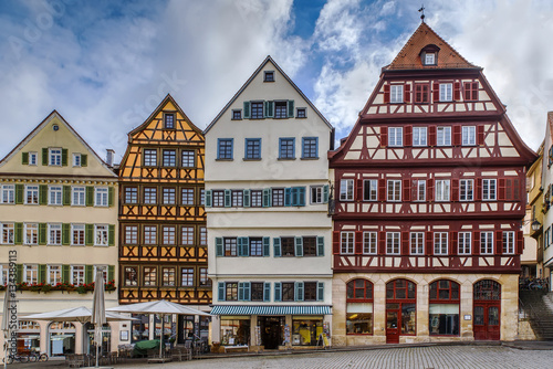Historical Houses in Tubingen, Germany
