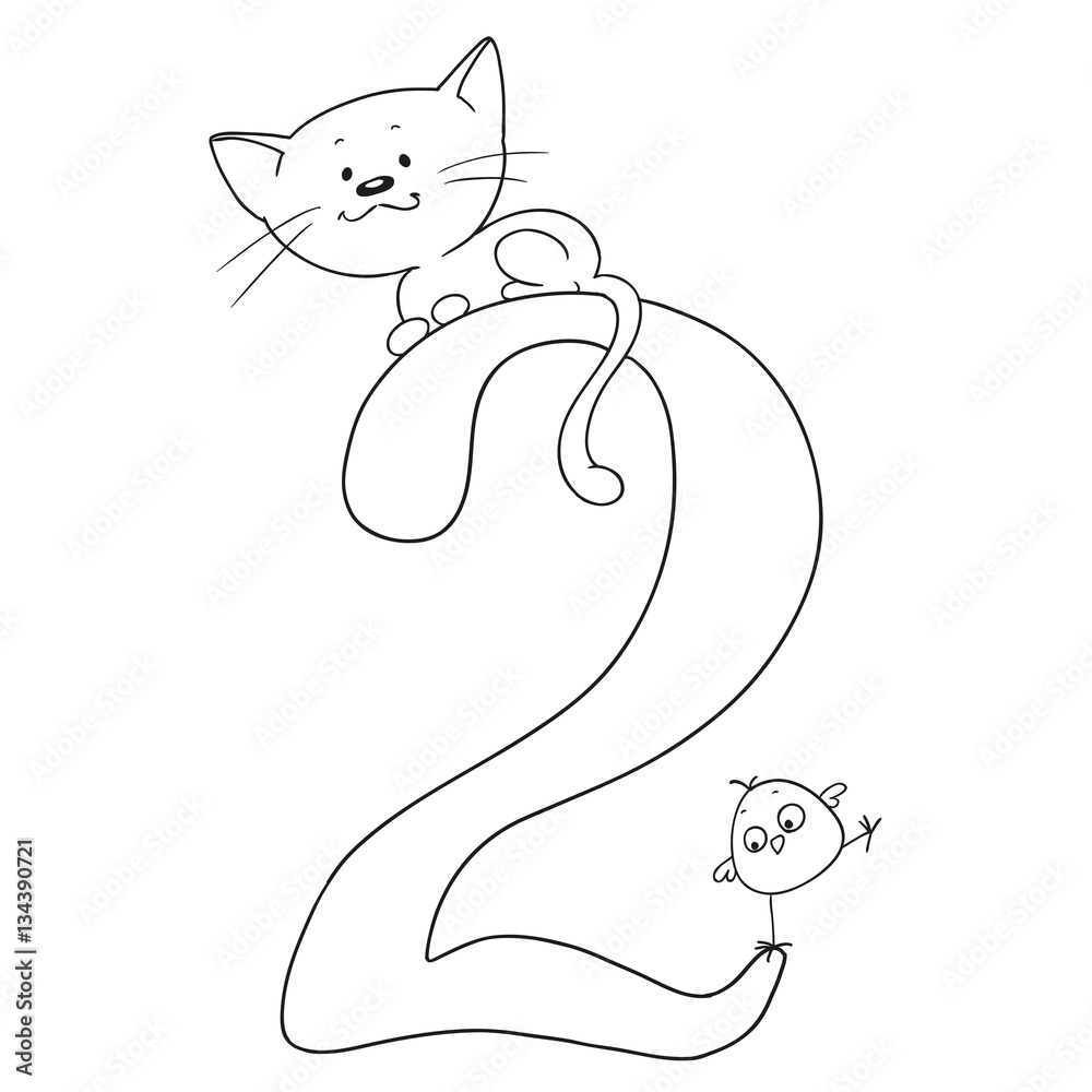 coloring pages chicken cat