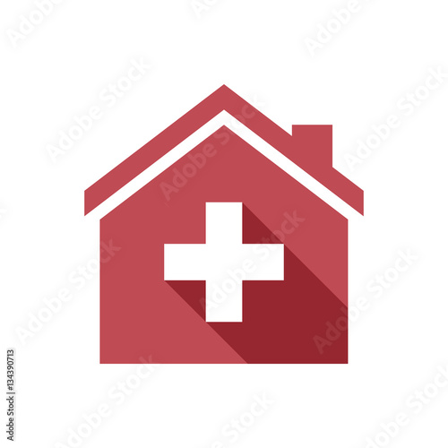 Free Download Isolated house with   the Swiss flag - GFXLoad