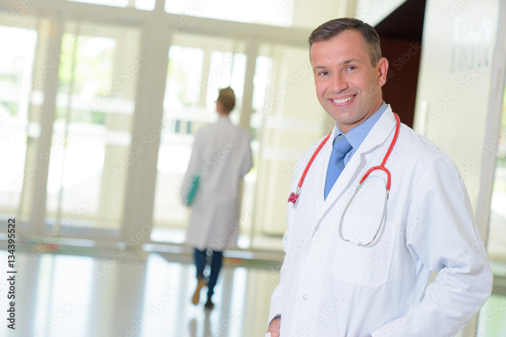 Portrait of senior doctor Portrait of senior doctor