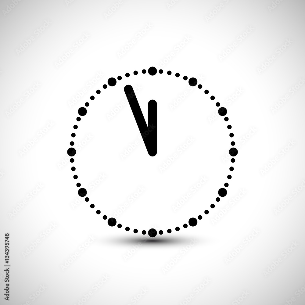 Clock Icon. Watch Vector Illustration. Clock Icon. Watch Vector Illustration.