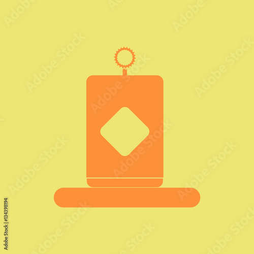 Vector illustration of Chinese new year celebration in flat style little plant