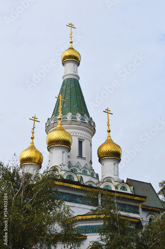 Saint Nikolas Russian Church in Sofia.