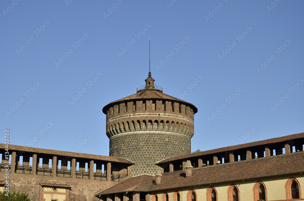 Torre del Carmine del Castello Sforzesco