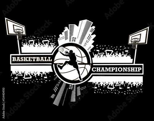 Logo basketball championship