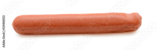 hot dog sausage isolated on white background