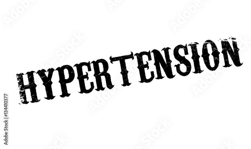 Hypertension rubber stamp