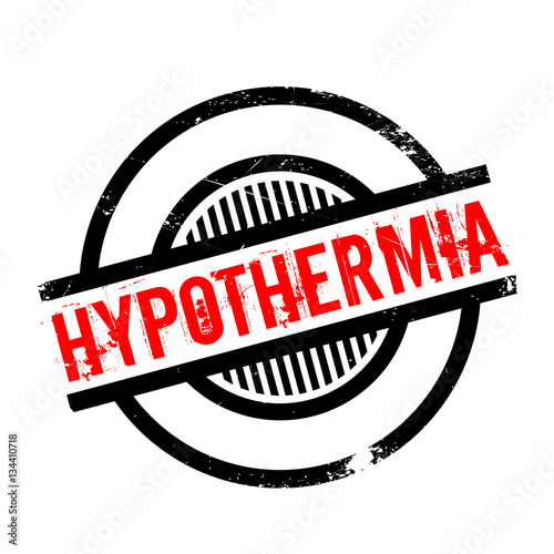 Hypothermia rubber stamp