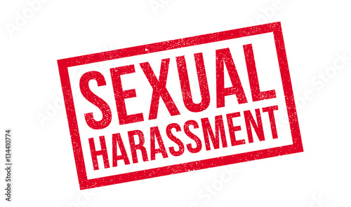 Sexual Harassment rubber stamp. Grunge design with dust scratches. Effects can be easily removed for a clean, crisp look. Color is easily changed.