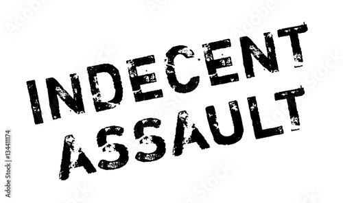 Indecent Assault rubber stamp