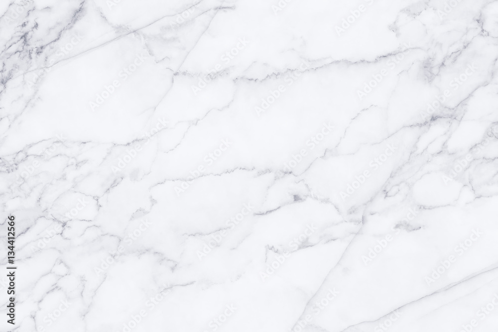 Fototapeta premium White marble floor texture and background.