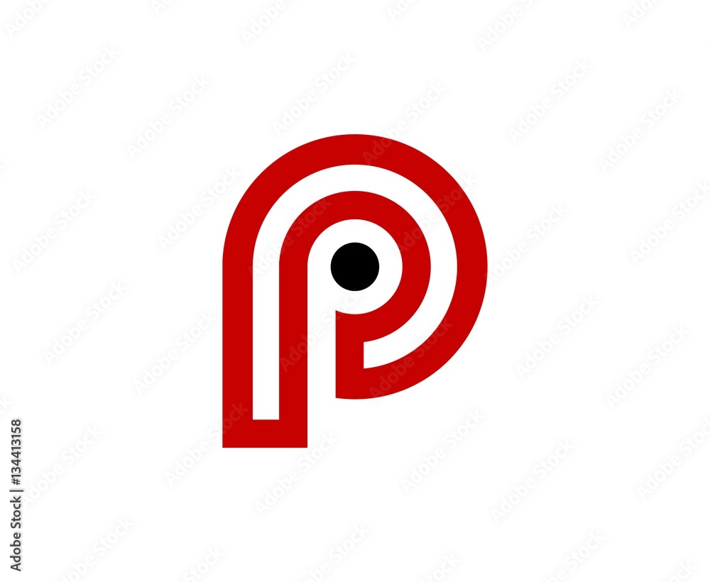 P letter logo P letter logo