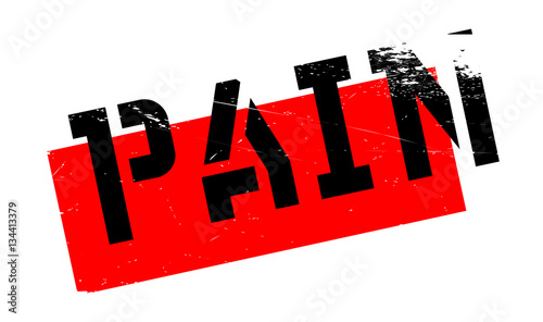 Pain rubber stamp. Grunge design with dust scratches. Effects can be easily removed for a clean, crisp look. Color is easily changed.
