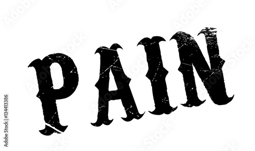 Pain rubber stamp. Grunge design with dust scratches. Effects can be easily removed for a clean, crisp look. Color is easily changed.
