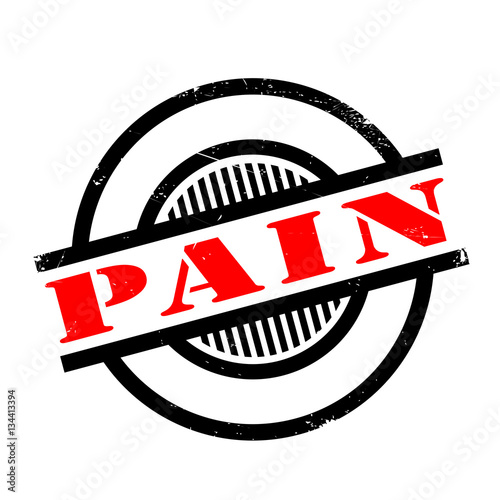 Pain rubber stamp. Grunge design with dust scratches. Effects can be easily removed for a clean, crisp look. Color is easily changed.