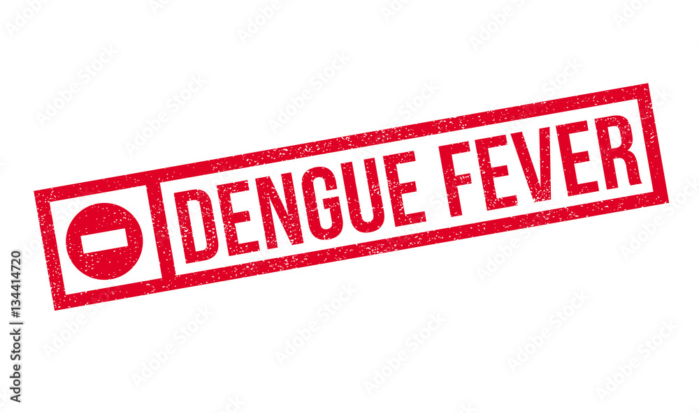 Fototapeta premium Dengue Fever rubber stamp