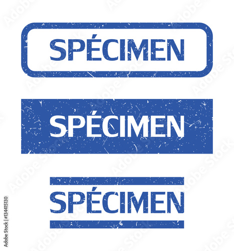 Tampon spécimen.