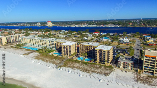 Fort Walton Beach aerial view, FL photo