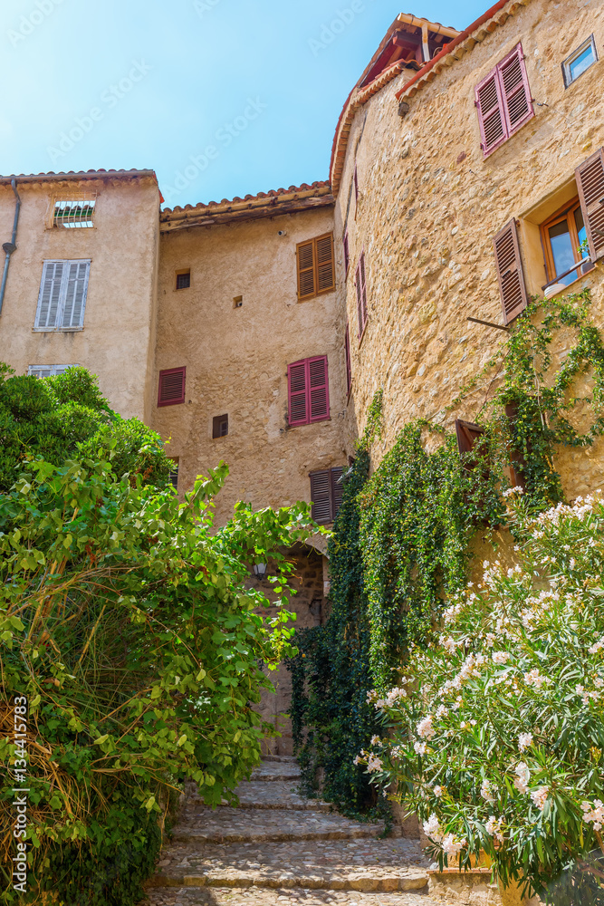 old buildings in Seillans, Hautes Provence, France