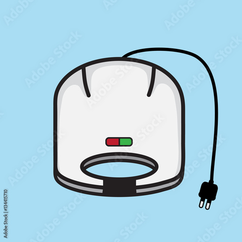 Sandwich Maker vector design.