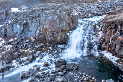 Waterfall in Iceland