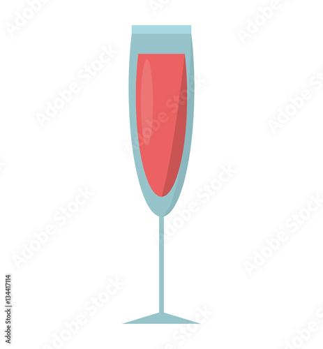 cocktail refreshing cold beverage icon vector illustration eps 10