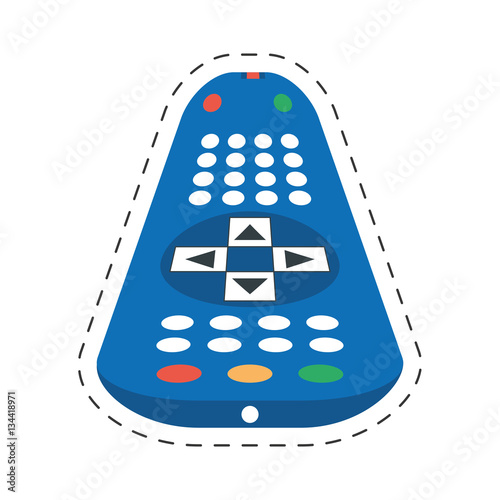 tv control remote channel vector illustration eps 10