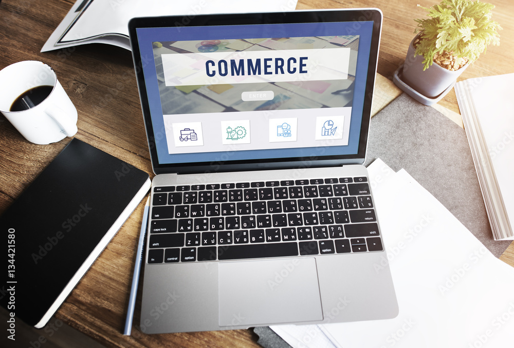 Fototapeta premium Analytics Branding Marketing Startup Business Concept