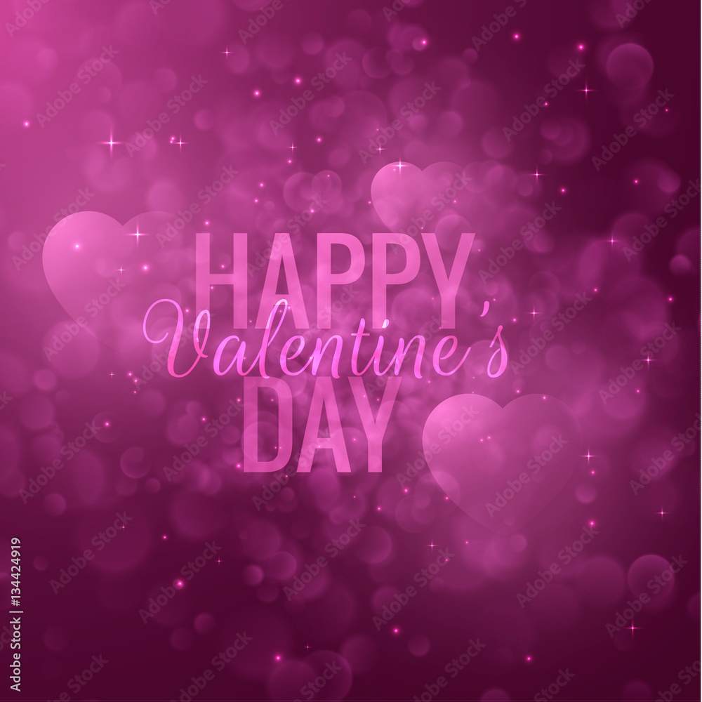 Valentine's Day vector background. EPS10.