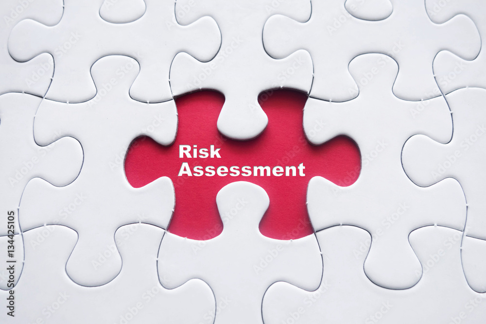 Missing puzzle with Risk Assessment word Missing puzzle with Risk Assessment word