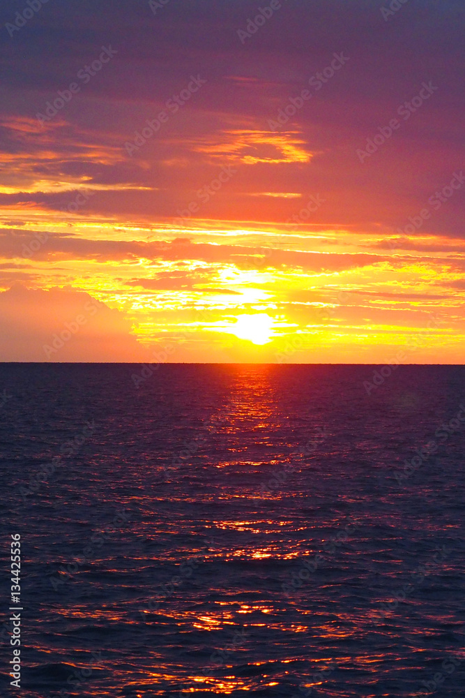 Fototapeta premium Rovinj sunset landscape in the afternoon,Croatia