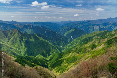 japanese landscape - odaigahara - kamikitayama - nara