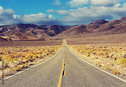 Road in prairie