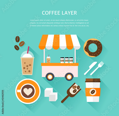 Cafe illustration