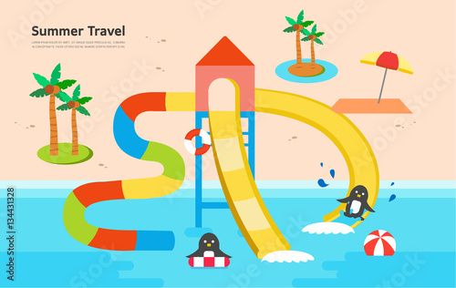 Summer illustration