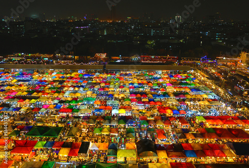 Ratchada Night Market in Bangkok
