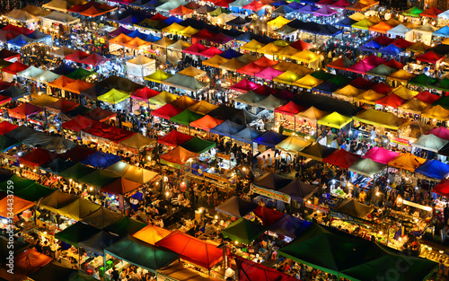 Ratchada Night Market in Bangkok