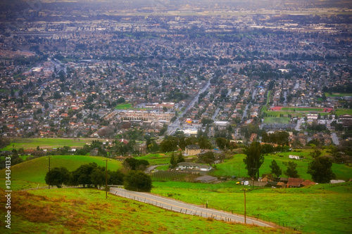 Fototapeta Naklejka Na Ścianę i Meble -  San Jose City View