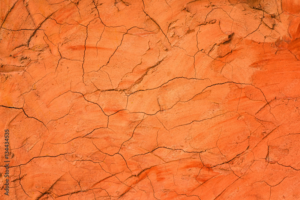 Orange cement wall background and textured Orange cement wall background and textured
