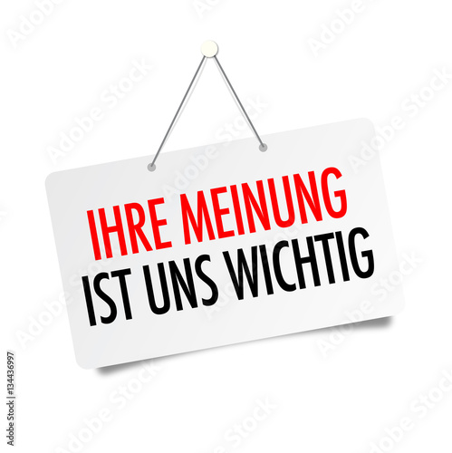 Ihre Meinung ist uns wichtig