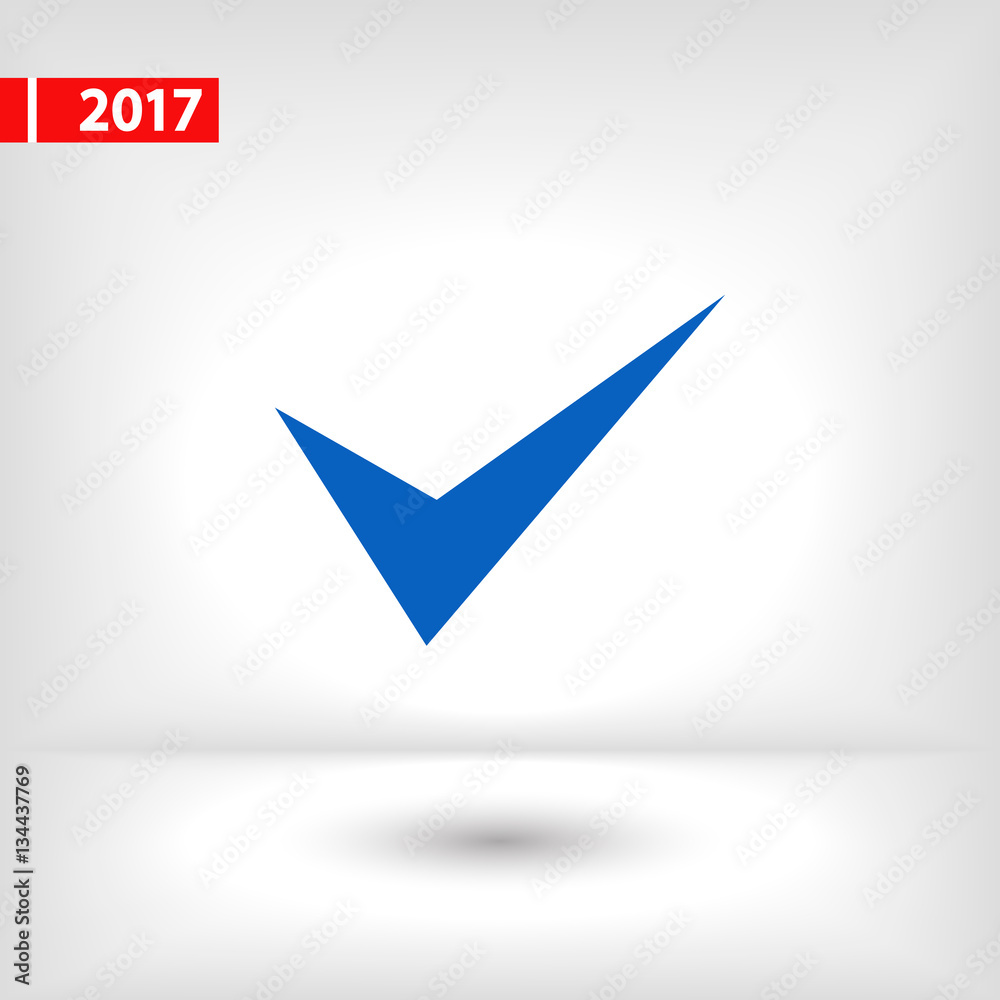 confirm icons; vector illustration. Flat design style confirm icons; vector illustration. Flat design style