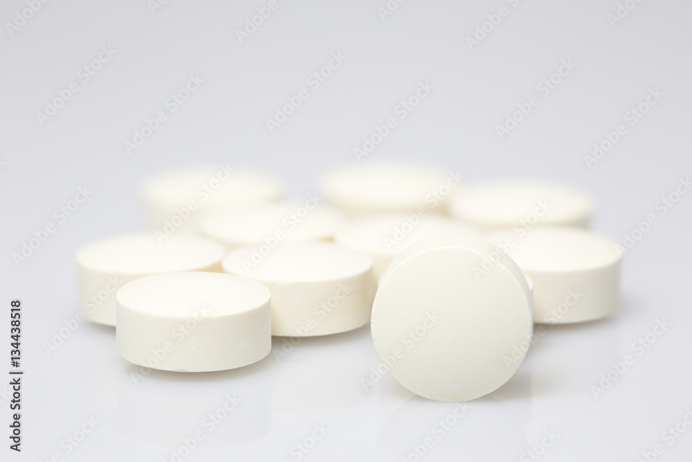 Mehrere Tabletten, Nahaufnahme Mehrere Tabletten, Nahaufnahme