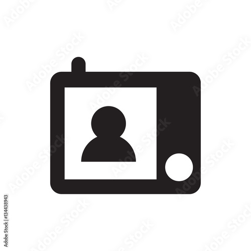 intercom icon illustration