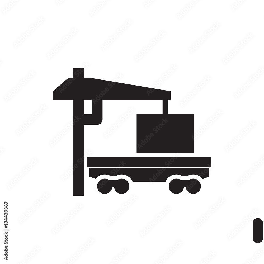 cargo truck icon illustration cargo truck icon illustration